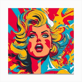 Pop Art Canvas Print