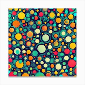 Abstract Circles 1 Canvas Print