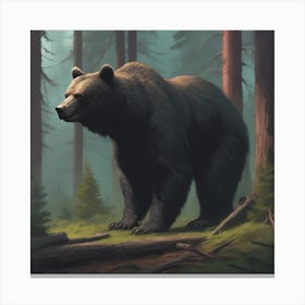 Grizzly Bear 2 Canvas Print