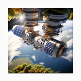 Space Station 85 Canvas Print