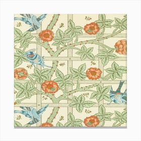 William Morris S (1834 1896) Trellis Canvas Print