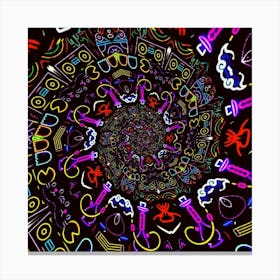 Psychedelic Spiral 7 Stampe su tela