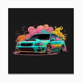 Subaru Wrx Canvas Print