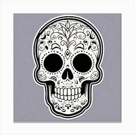 Sugar Skull 5 Canvas Print