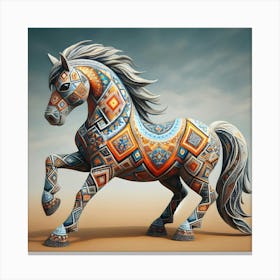 Kachina Horse Canvas Print