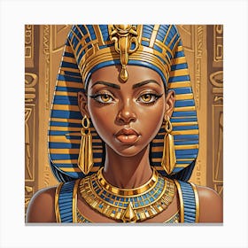 Egyptian Woman Canvas Print