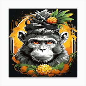 Chimpanzee Canvas Print