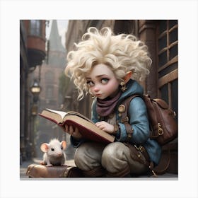 Little Elf Canvas Print