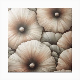 Hollyhock 3 Canvas Print