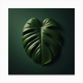 Monstera Leaf 2 Canvas Print