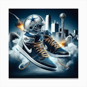 Dallas Cowboys 3 Canvas Print