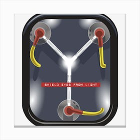 Flux Capacitor Canvas Print