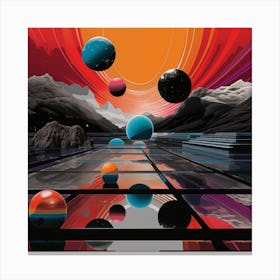 Orbital Dreams Canvas Print