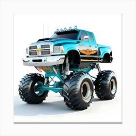 Monster Truck 6 Canvas Print