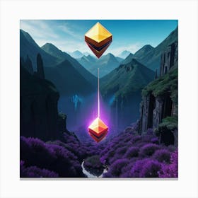 Ethereum Fantasy Adventure Canvas Print