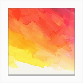 Abstract Watercolor Painting 14 Canvas Print