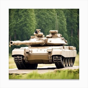 M60 Tank Canvas Print