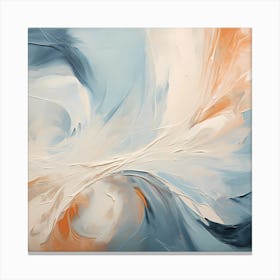 Muted Melodies: Whispering Brushstrokes Canvas Print