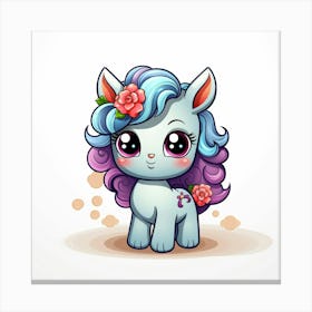 Cute Pony 2 Canvas Print