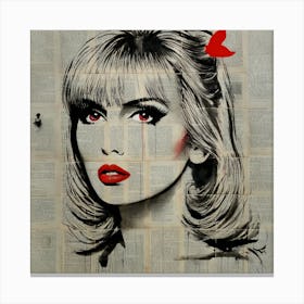 London Girl 1 Canvas Print