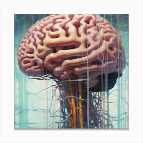 Brain 5 Canvas Print