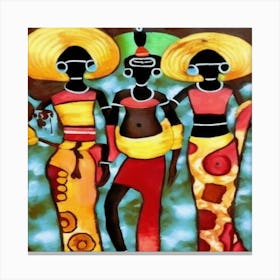 African Art #12 Canvas Print