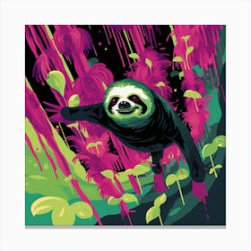 Sloth 1 Canvas Print