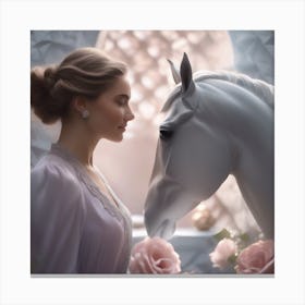 Cinderella'S Horse Canvas Print