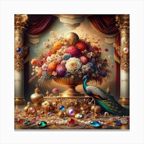 Peacock2 Canvas Print