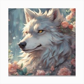 Wolf12 Canvas Print