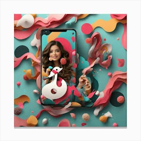 Huawei P20 Pro Canvas Print