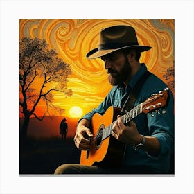 Acoustic Guitar 11 Canvas Print