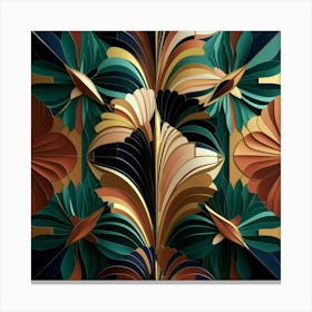 Deco Wallpaper 1 Canvas Print