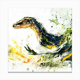 Jurassic Park Dinosaur Canvas Print