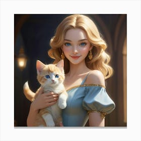 Cinderella 140 Canvas Print