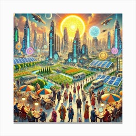 Imperial Citizens Converted Canvas Print