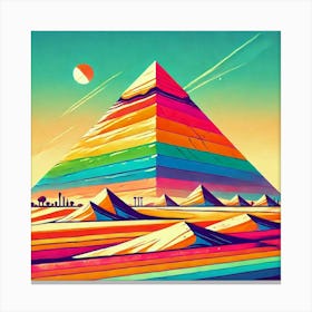 Great Pyramid Of Giza 3 Canvas Print