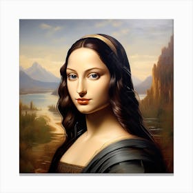 Mona Lisa Canvas Print