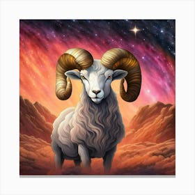 Ram Canvas Print