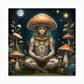 Mushroom Man 2 Canvas Print