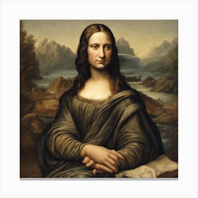 Mona Lisa Canvas Print