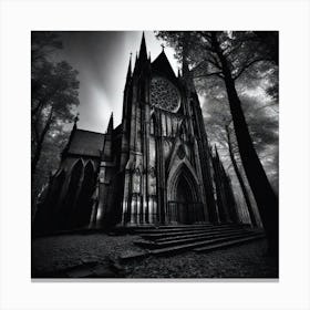 Gothic Church 5 Canvas Print