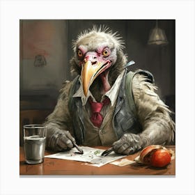 Vulture 10 Canvas Print