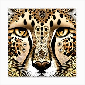Beautiful Leopard Canvas Print