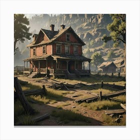 Red Dead Redemption Canvas Print