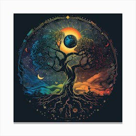 Tree Of Life 17 Canvas Print