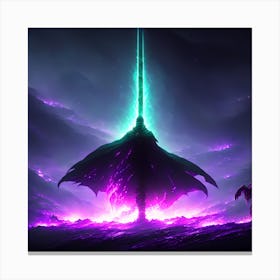 Sword In The Sky Canvas Print