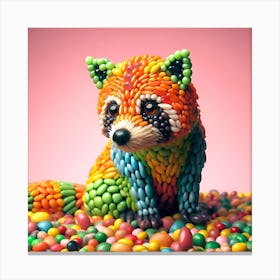 Candy Fox Canvas Print