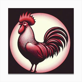 Rooster 8 Canvas Print