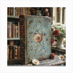 Victorian Book Canvas Print